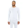 Midweight Stretch Cotton Rib Base Layer Crewneck