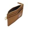 Nylon Duck Zippered Card Keeper Wallet