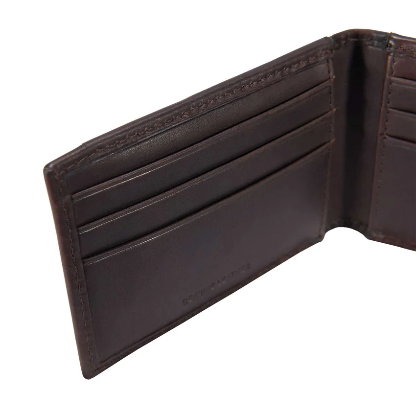 Oil Tan Leather Front Pocket Wallet