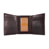 Oil Tan Leather Trifold Wallet