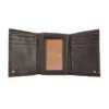 Pebble Leather Trifold Wallet