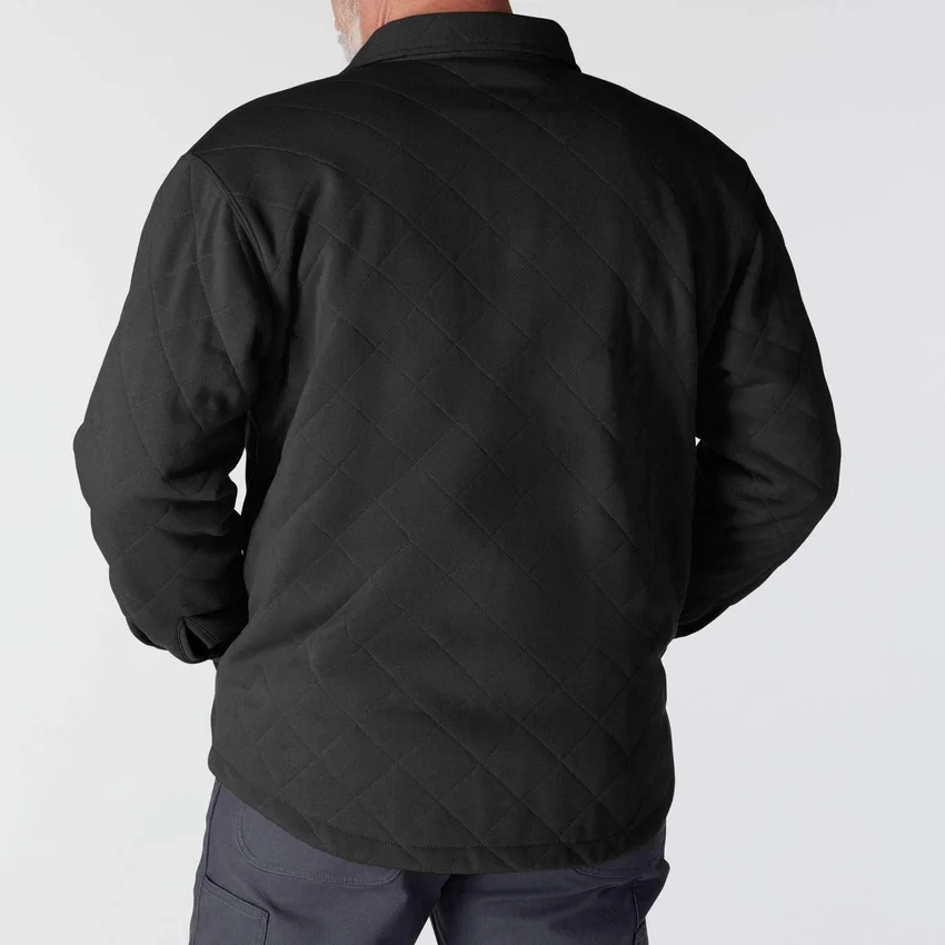 Rain Defender® Loose Fit Heavyweight Quilted Snap Front Shirt Jac