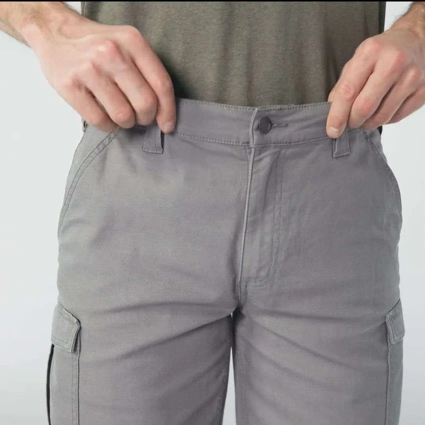 Relaxed Fit 9" Rigby Canvas Cargo Shorts - Work Shorts