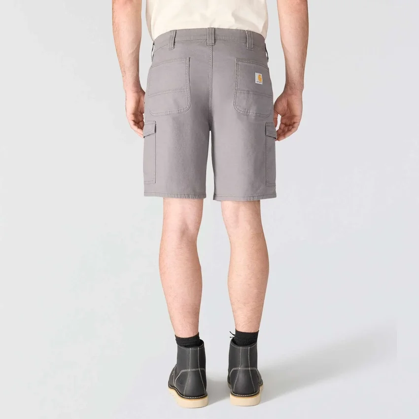 Relaxed Fit 9" Rigby Canvas Cargo Shorts - Work Shorts