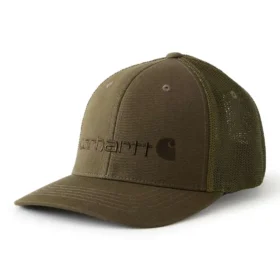Rugged Flex™ Fitted Canvas Mesh-Back Logo Graphic Cap
