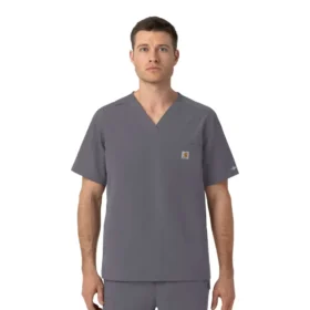 Rugged Flex Fld Ripstop V-Neck Scrub Top