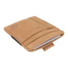 Saddle Leather Front Pocket Wallet