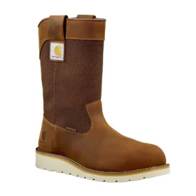 Waterproof 10″ Steel Toe Wellington Wedge Boot