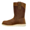 Waterproof 10" Steel Toe Wellington Wedge Boot