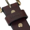 Women's Bridle Leather Buckle Belt