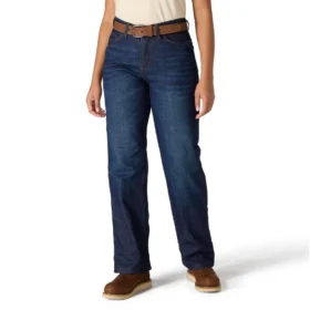 Women's Carpenter Mid-Rise Fleece-Lined Jeans