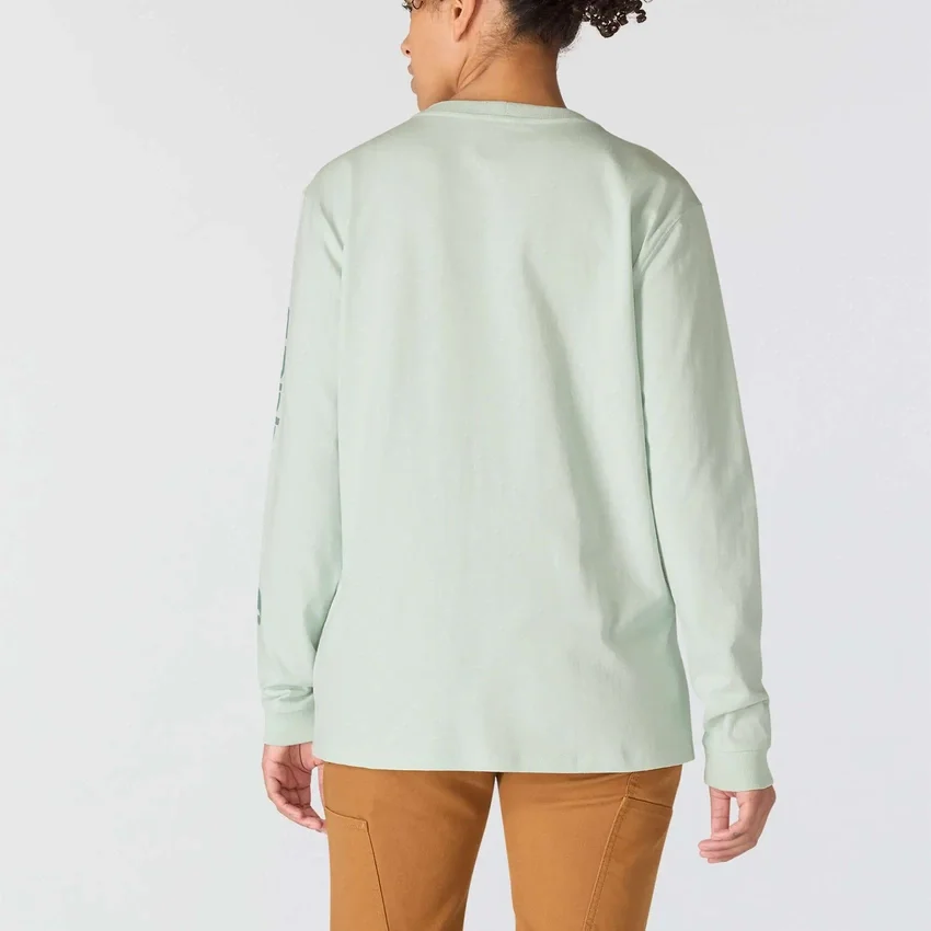 Women's Dearborn Loose Fit Heavyweight Long Sleeve Logo T-Shirt