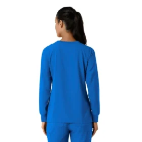 Women’s Force Cross-Flex Crew Neck Long Sleeve Scrub Top