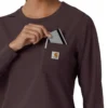 Women's Force Cross-Flex Crew Neck Long Sleeve Scrub Top