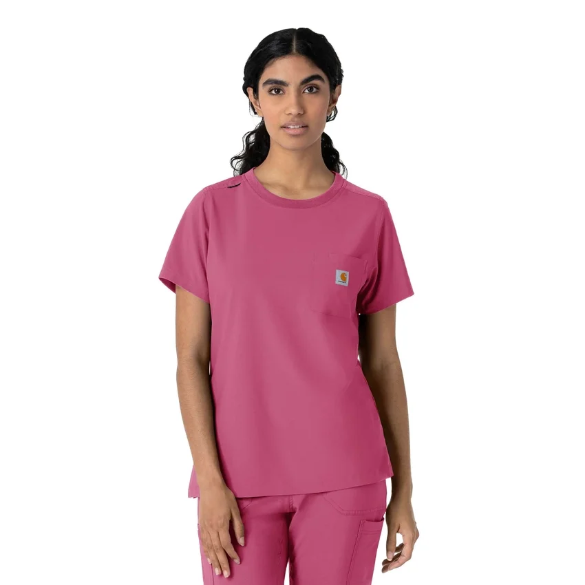 Women's Force Cross-Flex Crew Neck Scrub Top