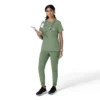 Women's Force Cross-Flex Crew Neck Scrub Top