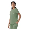 Women's Force Cross-Flex Crew Neck Scrub Top