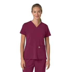 Women's Force Cross-Flex Flex Panel V-Neck Scrub Top
