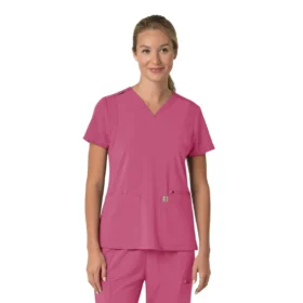 Women's Force Cross-Flex Flex Panel V-Neck Scrub Top