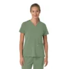 Women's Force Cross-Flex Flex Panel V-Neck Scrub Top