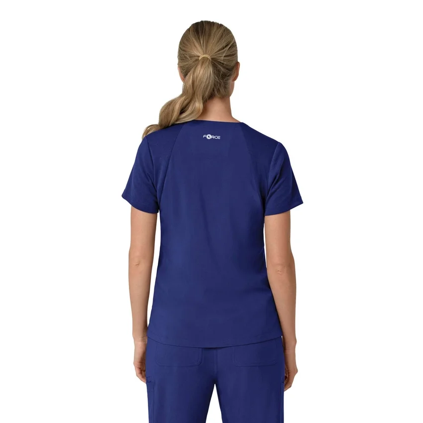 Women's Force Cross-Flex Flex Panel V-Neck Scrub Top