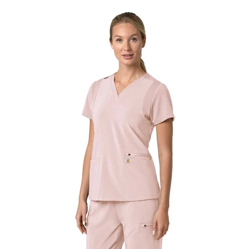 Women's Force Cross-Flex Flex Panel V-Neck Scrub Top