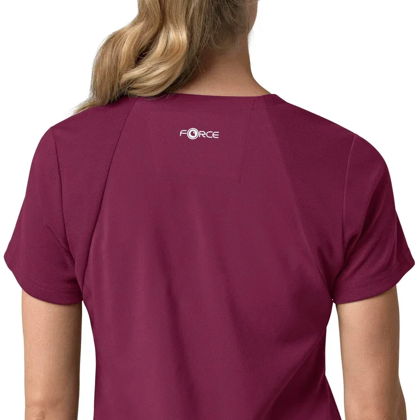 Women's Force Cross-Flex Flex Panel V-Neck Scrub Top