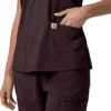 Women's Force Cross-Flex Flex Panel V-Neck Scrub Top