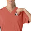 Women's Force Cross-Flex Oversized V-Neck Scrub Top