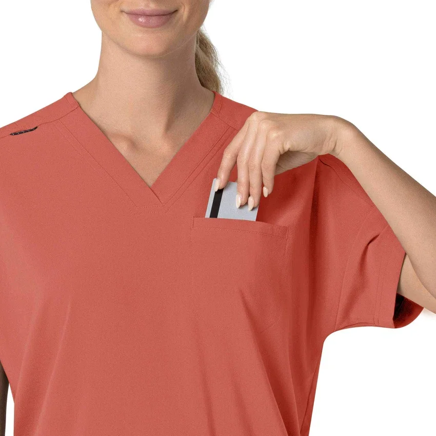 Women's Force Cross-Flex Oversized V-Neck Scrub Top