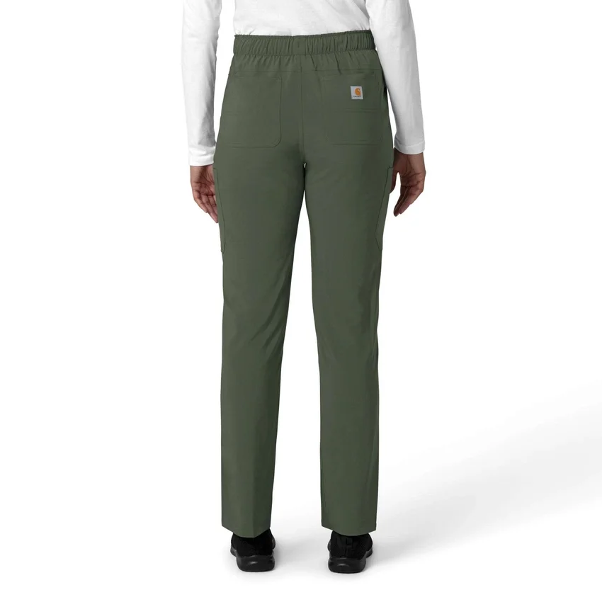 Women's Force Cross-Flex Straight Leg Cargo Scrub Pant