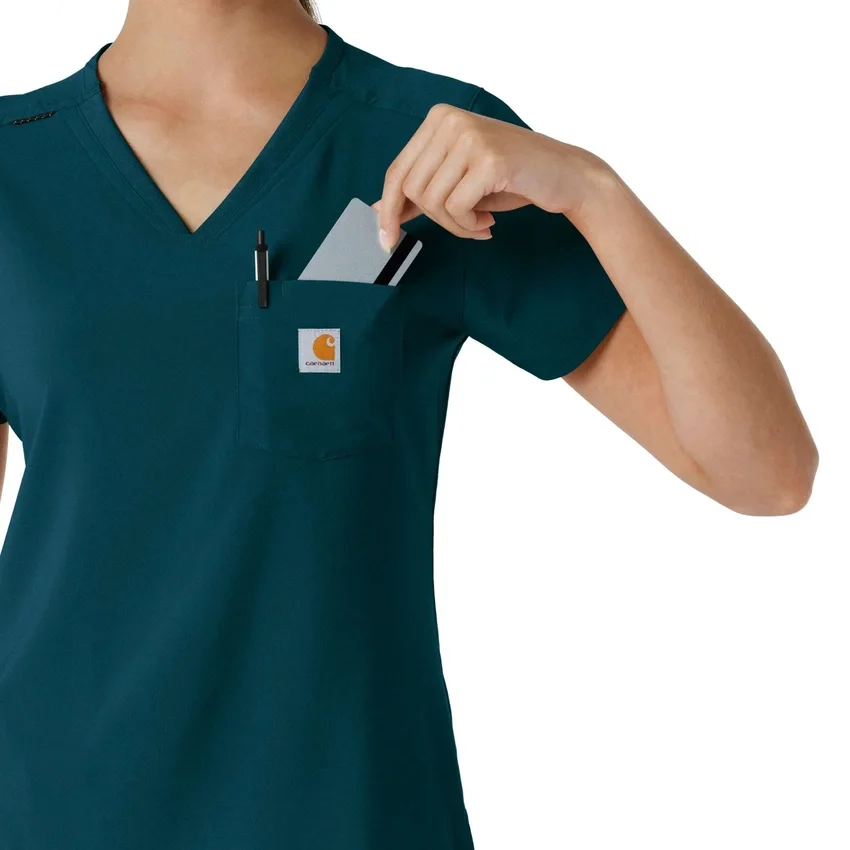 Women's Force Cross-Flex Tuck-In Scrub Top