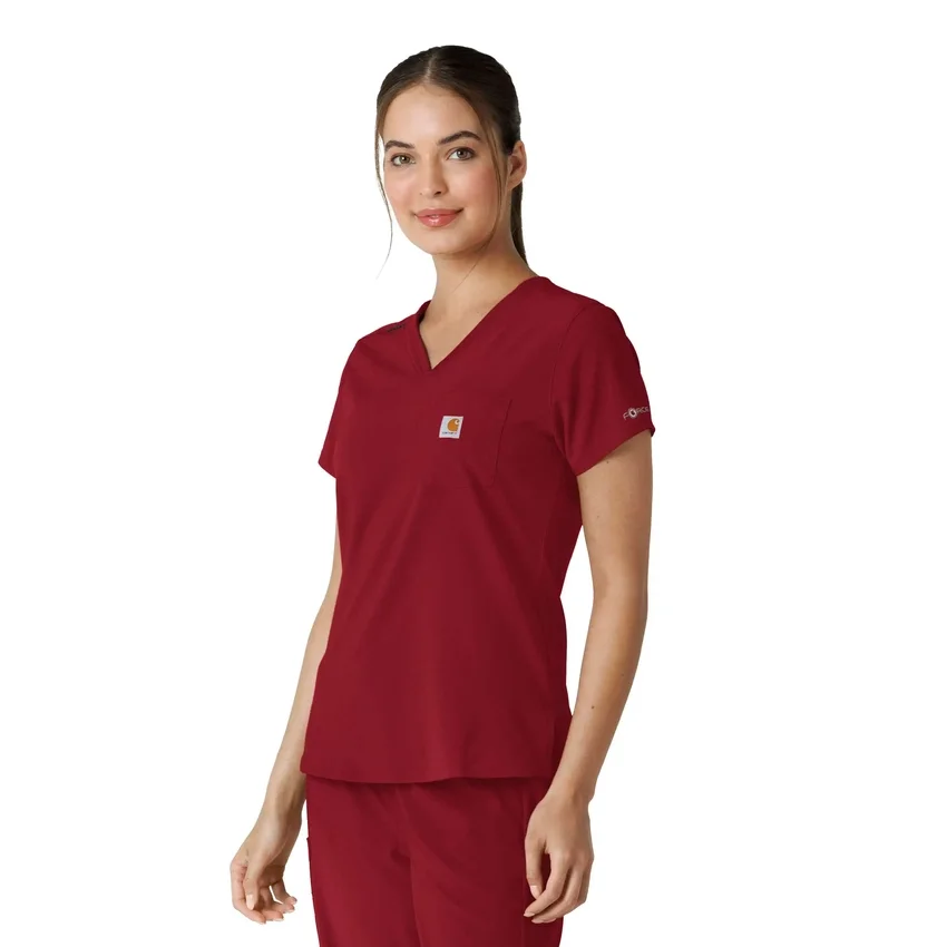Women's Force Cross-Flex Tuck-In Scrub Top
