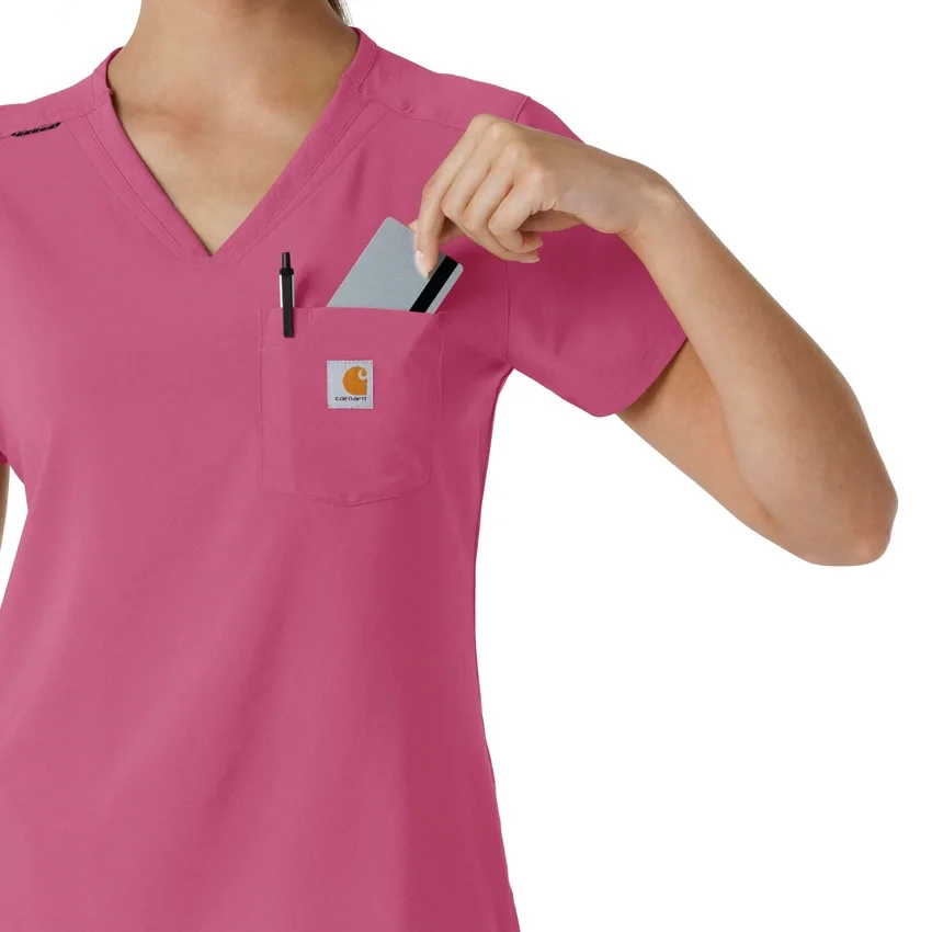 Women's Force Cross-Flex Tuck-In Scrub Top