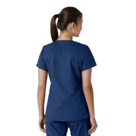 Women’s Force Essentials V-Neck Knit Panel Scrub Top