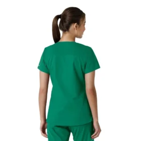 Women’s Force Essentials V-Neck Knit Panel Scrub Top