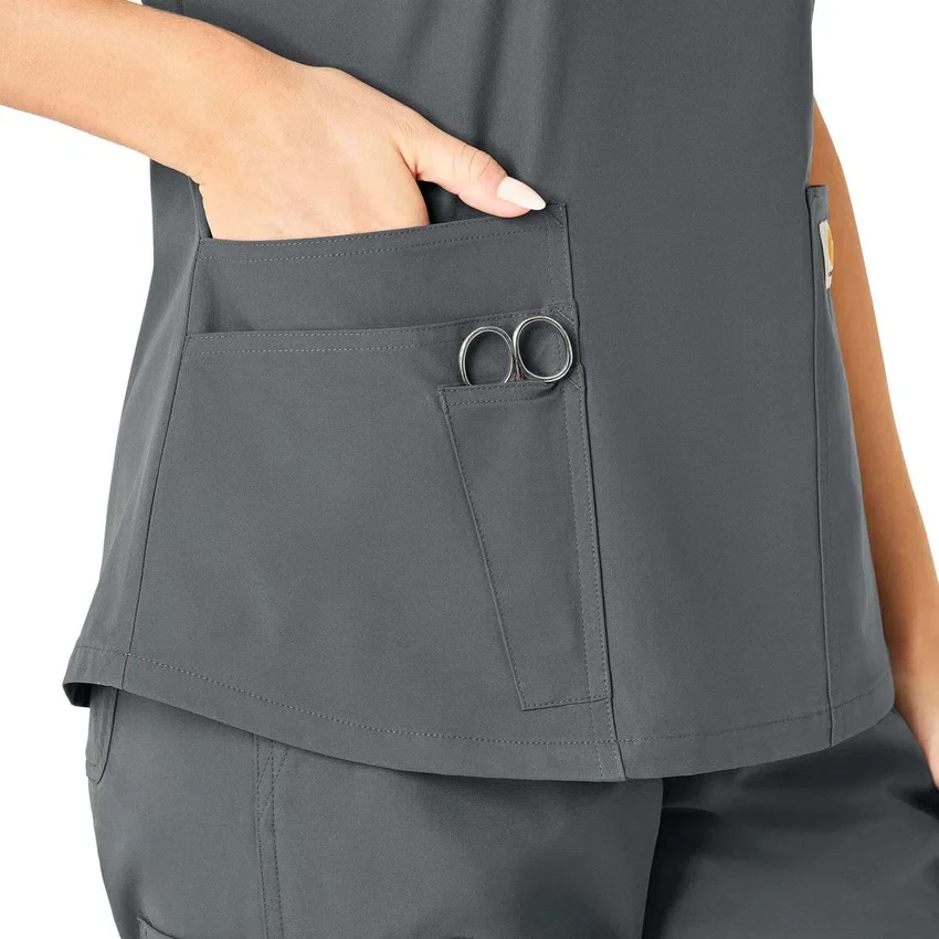 Women's Force Essentials V-Neck Scrub Top