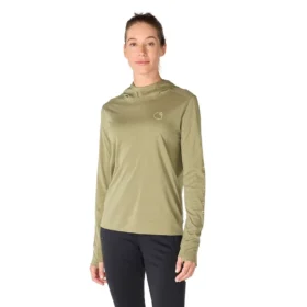 Women's Force Sun Defender Upf 50+ Moisture Wicking Hoodie - Sun Protection Hoodies