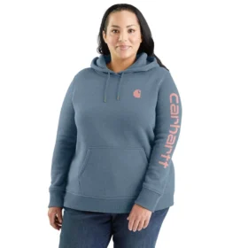 Women’s Iconic Clarksburg Relaxed Fit Fleece Lined Logo Hoodie
