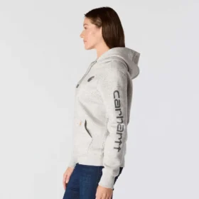 Women’s Iconic Clarksburg Relaxed Fit Fleece Lined Logo Hoodie