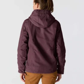 Women’s Iconic Sierra Washed Duck Sherpa-Lined Jacket