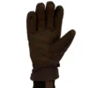 Insulated Duck/Synthetic Leather Knit Cuff Glove