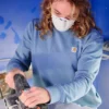 Women's Lightweight Tencel Crewneck Sweatshirt