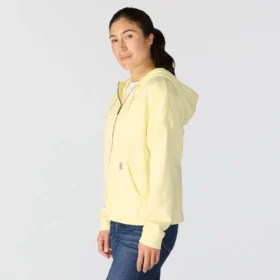 Women’s Lightweight Tencel Full Zip Hooded Sweatshirt