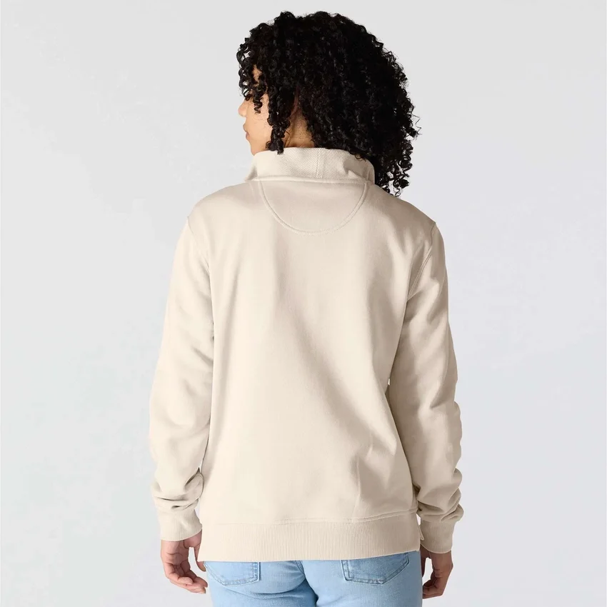 Women's Lightweight Tencel Half-Zip Pullover Sweatshirt