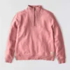Women's Lightweight Tencel Half-Zip Pullover Sweatshirt