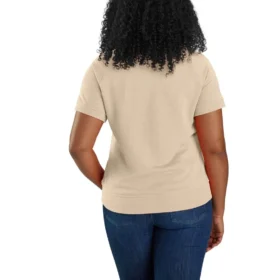 Women’s Lightweight Tencel Relaxed Fit French Terry Short-Sleeve Sweatshirt