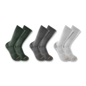 Women's Midweight Cotton-Tencel Comfort Crew Sock 3-Pack