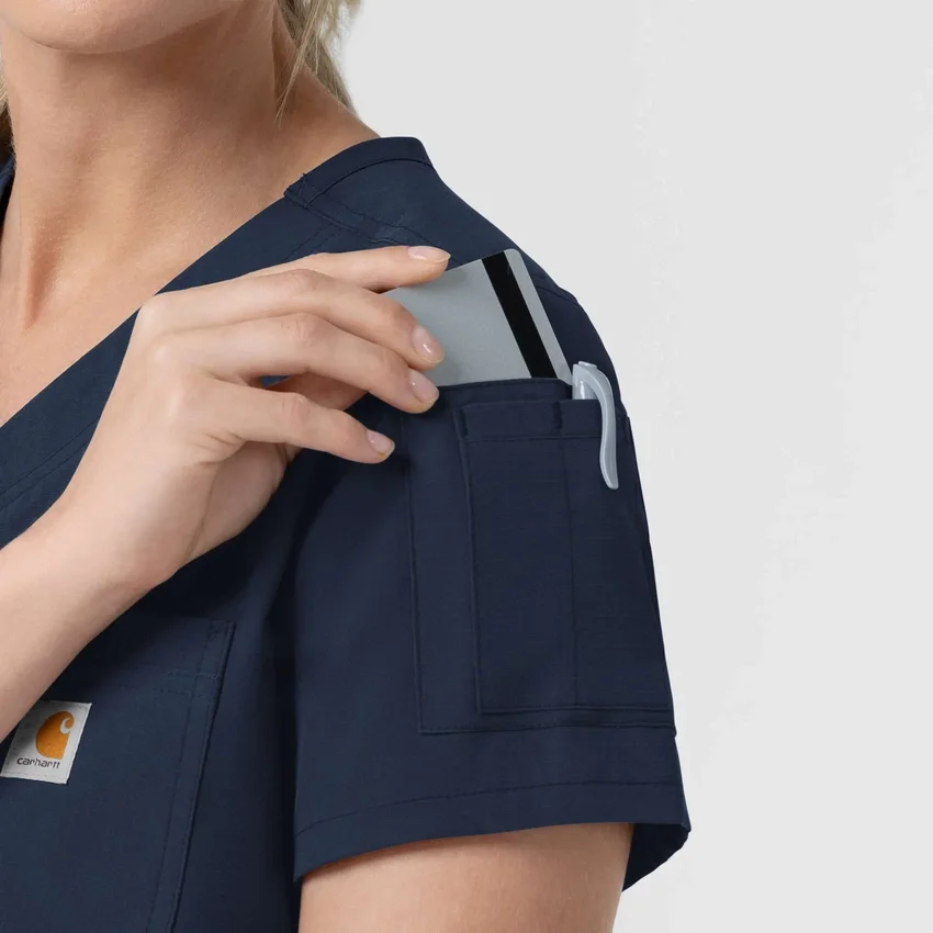 Women's Rugged Flex Fld Tuck-In Scrub Top