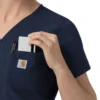 Women's Rugged Flex Fld V-Neck Scrub Top